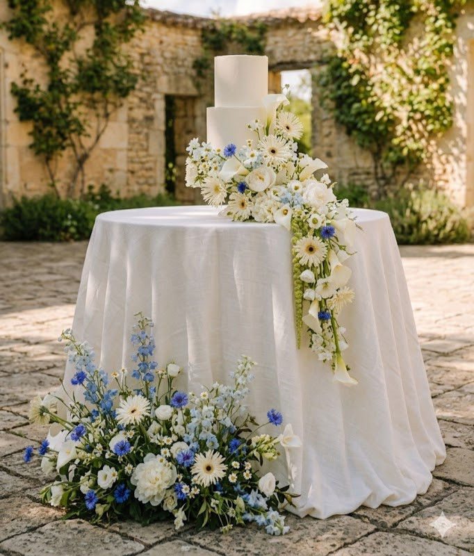 Décoration florale mariage — La Lunaire artisan fleuriste
