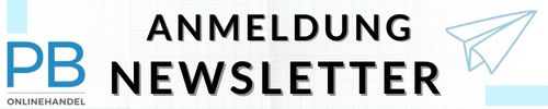 PB-Onlinehandel - Newsletter-Anmeldung