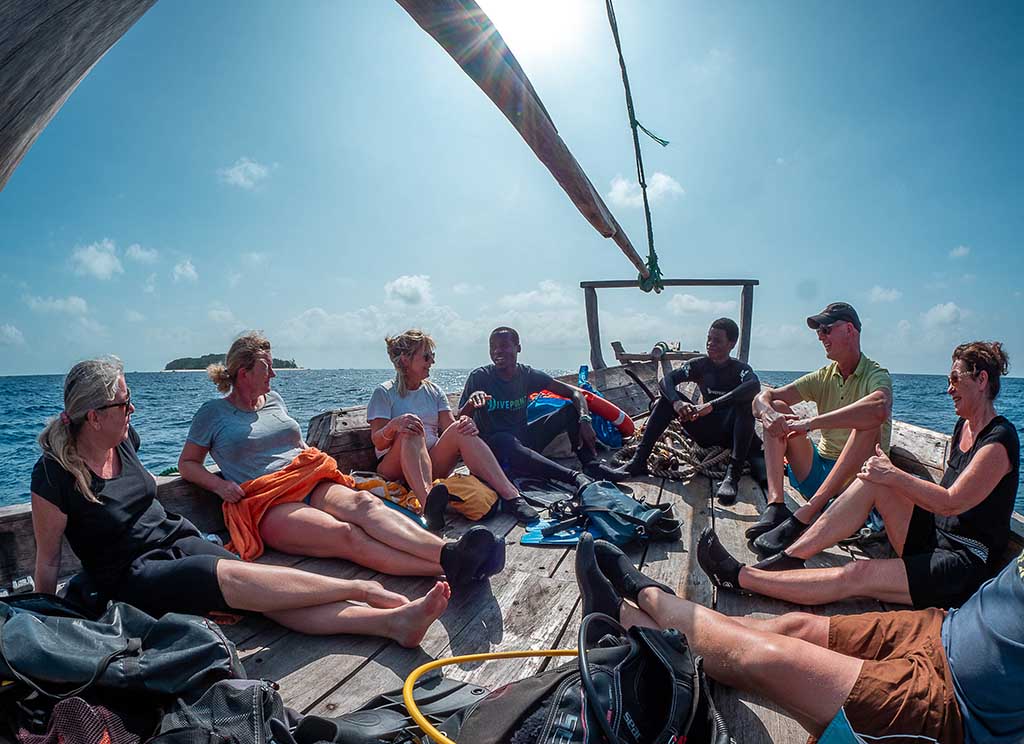 Gruppenreise Sansibar 2026 mit Sunshine Marine Lodge und Dive Point Zanzibar
