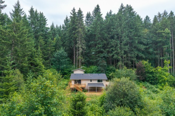 Corvallis-area home photographed near the McDonald-Dunn Research Forest