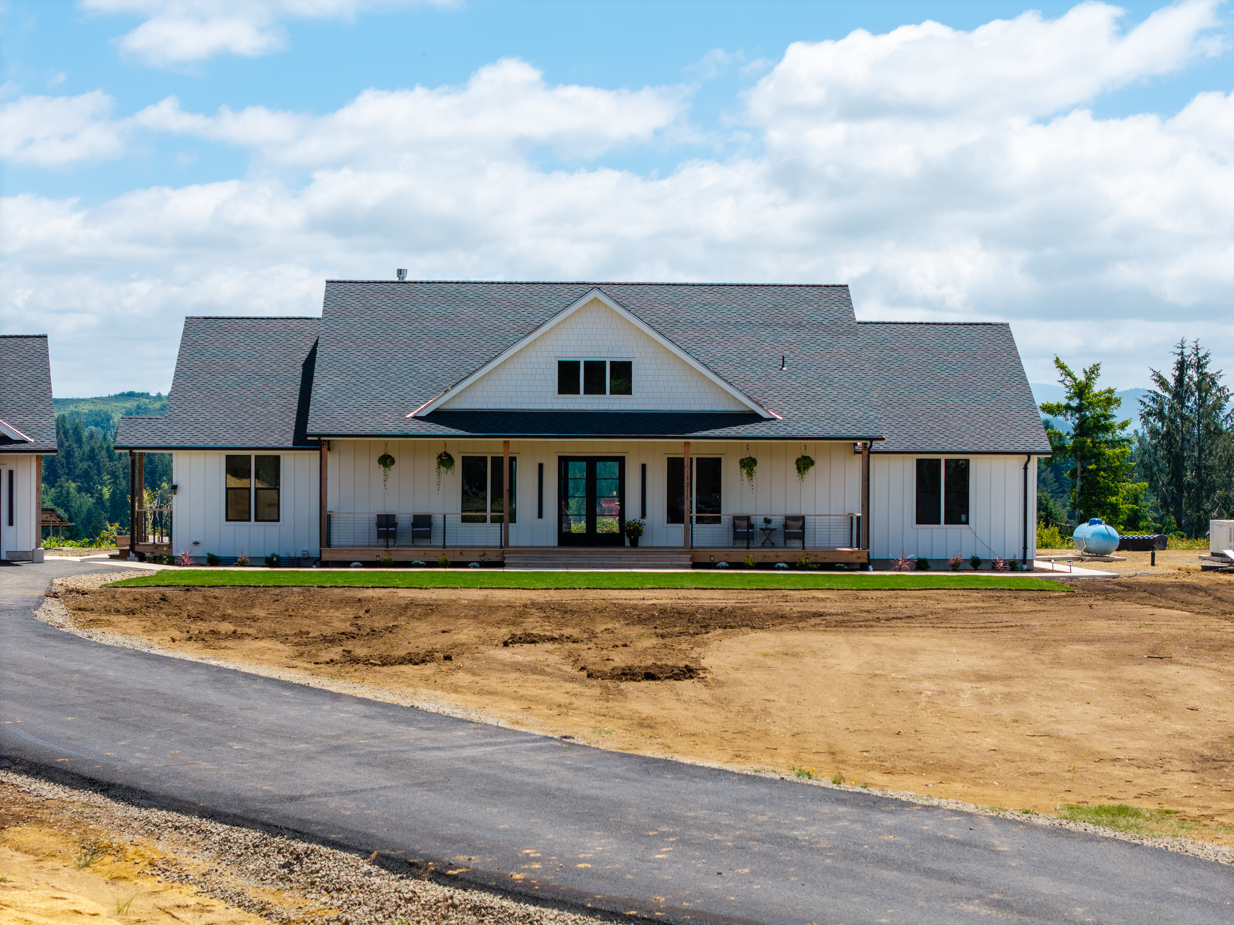Hilltop coastal new build with panoramic views