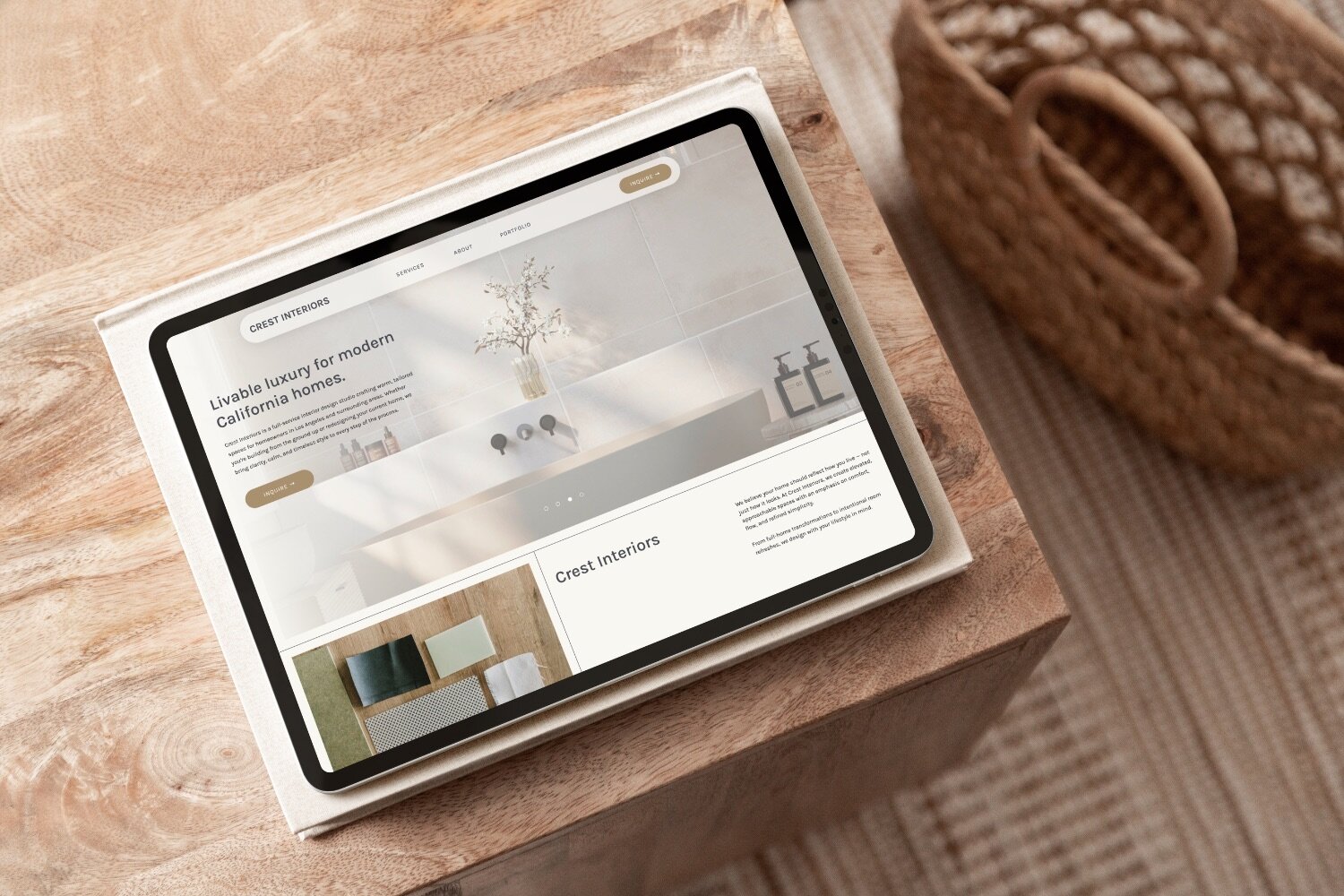 Interior Designer Website Template