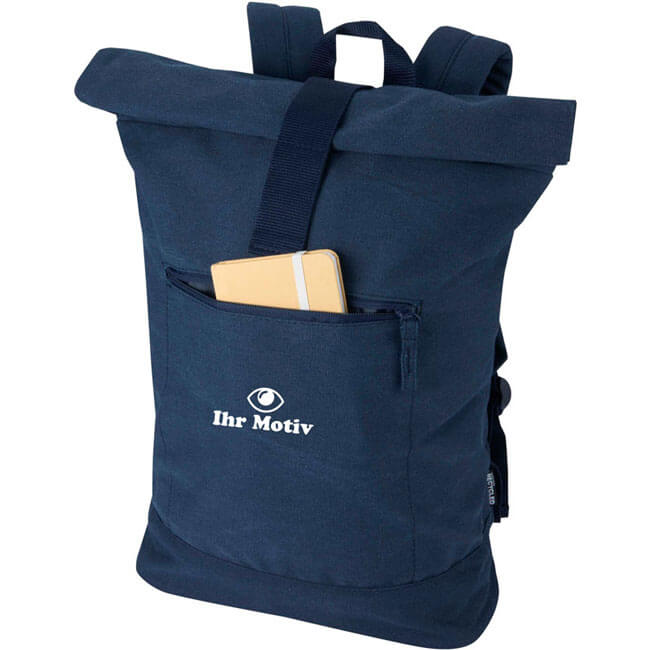 Recanvas 14 Zoll GRS recycelter Rolltop-Rucksack