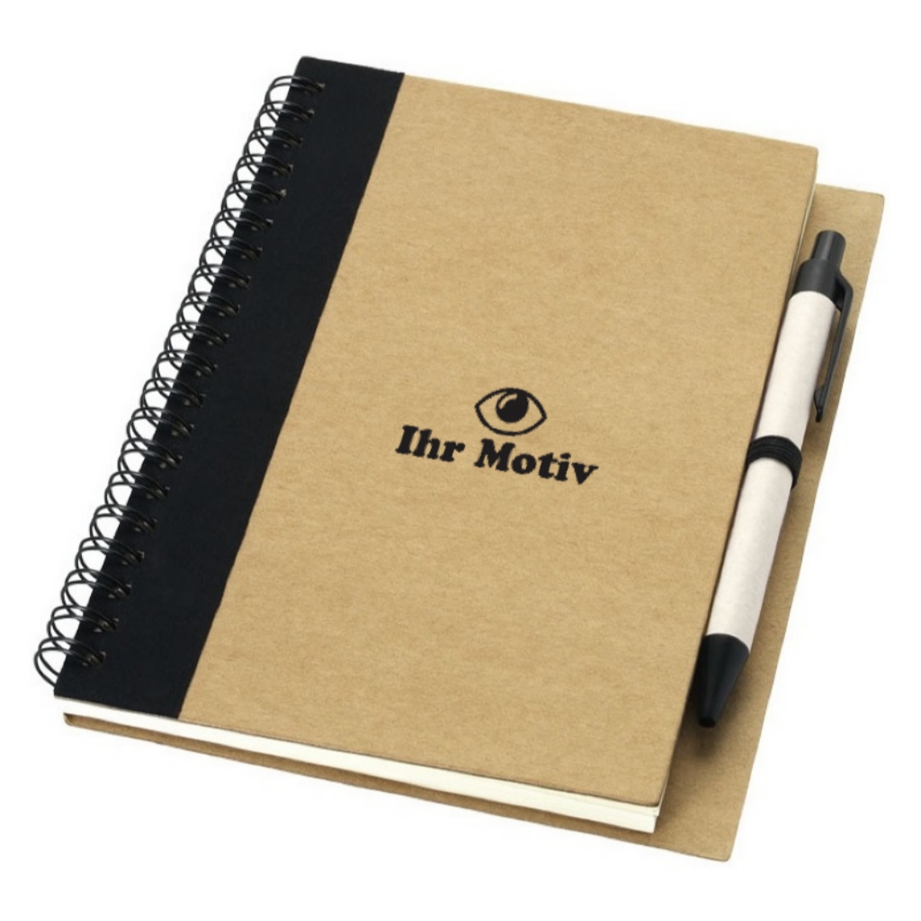 Priestly A6 Recycling Notizbuch mit Stift