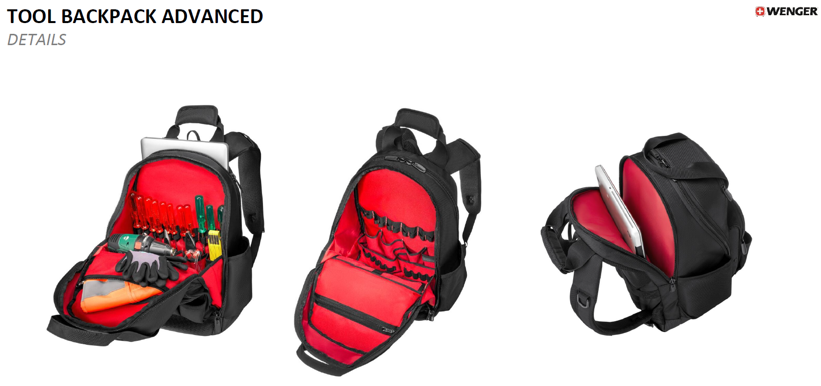 Wenger Tool Backpack Pro Werkzeugrucksack