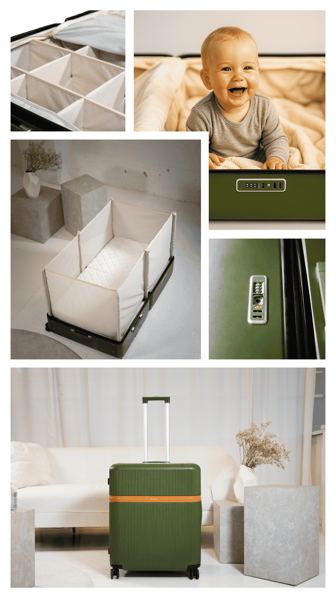 CaseNapzZz als Kinderbett aufgeklappt