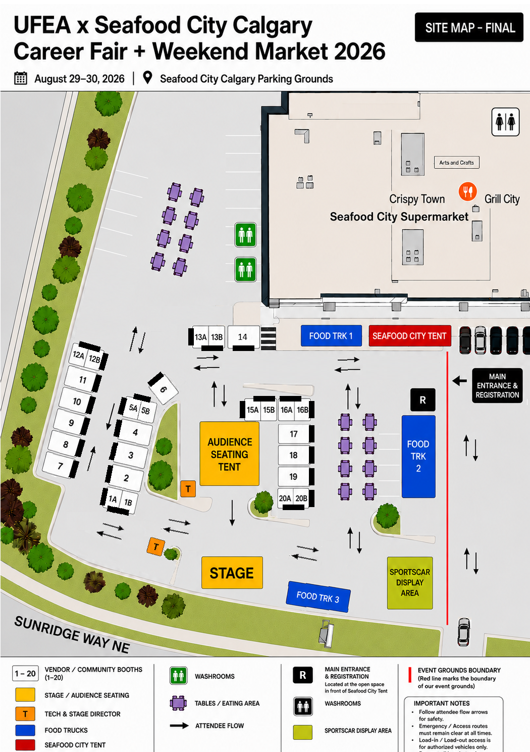 Event site map